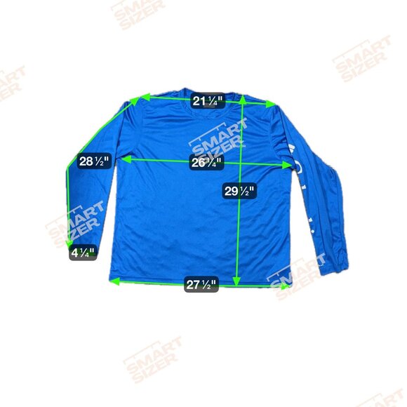Columbia Sportswear Fishing Long Sleeve Blue PFG XXL Rash Guard Swim Shirt 2X - Picture 6 of 7